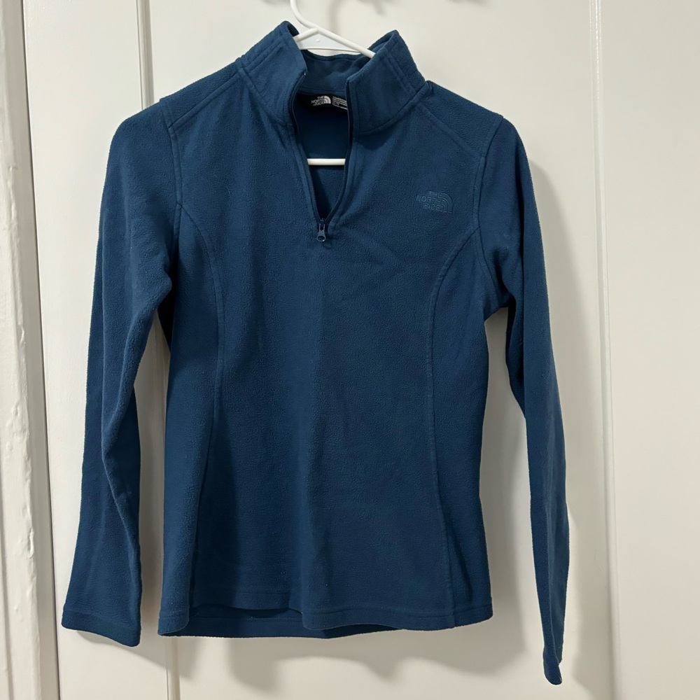 The North Face quarter zip pullover fleece women’s size XS